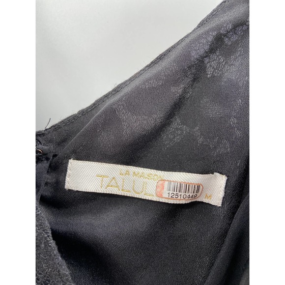 La Maison Talulah Closer To You Black Lace Sleeveless V-Neck Midi Dress Size M - Picture 5 of 6